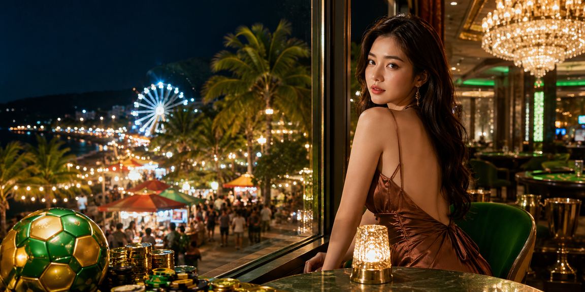 Người chơi cà phê sáng tại Phú Quốc và theo dõi bảng xổ số trên điện thoại